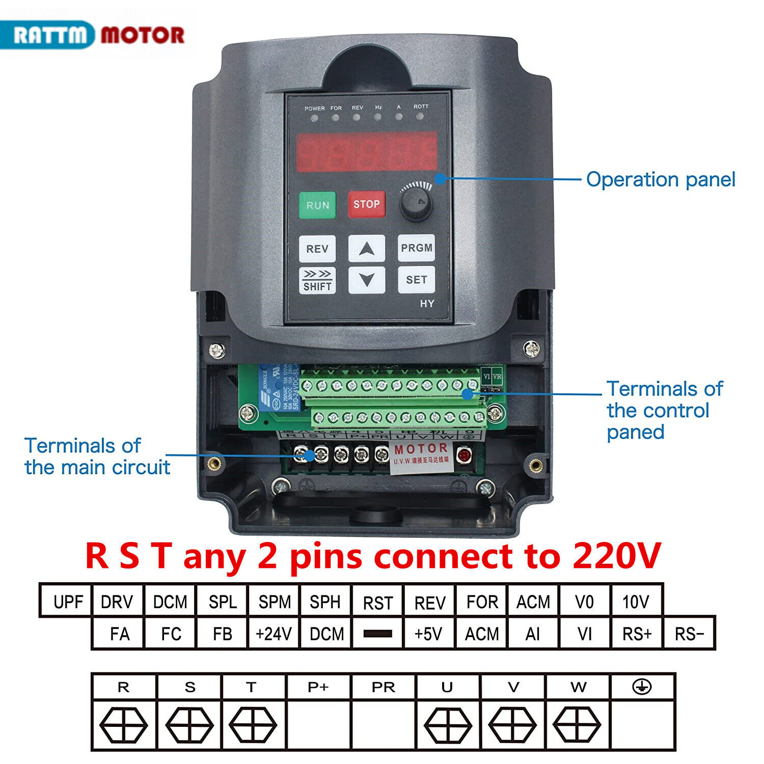 【UE/EE. UU.】2.2KW 220V 8A GDZ- - 2.2Kw Water Cooled Spindle Kit Vfd reseña y precio